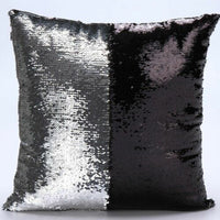 Brand new 12 Inch square Magic Mermaid black/silver sequins pillow! Magically create your own image with the sequins!