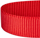 Blueberry Pet Classic Dog Collar, Rouge Red, Large, Neck 18"-26", Nylon Collars for Dogs