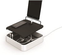 Bluelounge Sanctuary4 Multi Device Charging Station, White! A power nap for your devices!