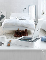Bluelounge Sanctuary4 Multi Device Charging Station, White! A power nap for your devices!