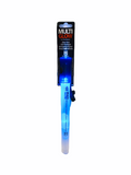 New 3 PACK Multi-Glow LED Flashlight & Glow Stick with Emergency Flasher & Detachable Whistle! Great for Home, Auto, Camping & Boat! Batteries NOT Included! BLUE, RED, GREEN!