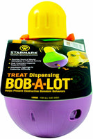 StarMark Bob-A-Lot Interactive Pet Toy, Large! Help keep pets mentally engaged in an activity they enjoy. Exercises and feeds your dog at the same time