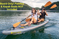 Body Glove Tandem 4.57 m (15 ft.) 2-person Inflatable Stand Up Paddle Board! BOARD ONLY! Item shows light use! Has been inflated & deflated to ensure no issues! No box, paddles or attachments