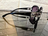 New Rep Designer Boléro Sunglasses 3916 with purple gradient lenses, Black Frames!