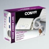 New in box! Conair Soft Bonnet Hair Dryer. This 400-watt dryer has a bonnet large enough for jumbo rollers and secures around the hair with a drawstring