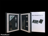 Brand new Tool Kit - 19 Piece! Easy storage for car, boat or home! Includes set of precision screwdrivers, screwdriver heads, level, hex keys & more!