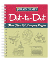 Brain Games - Dot-to-Dot: More than 120 Amazing Puzzles Spiral-bound