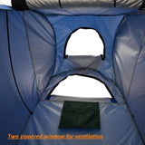 New Brekmis Camping Toilet Pop Up Privacy Tent Changing Room Tent Portable Toilet for Camping Portable Shower Silver Coated Dressing Room Tent UV Protection Privacy Shelter Camping Cabana, Blue