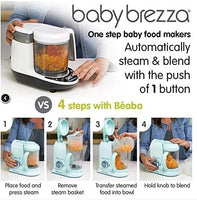 Was Store Display, box has some damage, contents are perfect! Baby Brezza Glass One Step Baby Food Maker! Includes Box, Manual & 14 Day Guarantee! Retails $171+