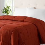 New Wayfair Basics All Season Down Alternative Comforter, also great as a duvet cover insert! Brick! Sz Full/Queen