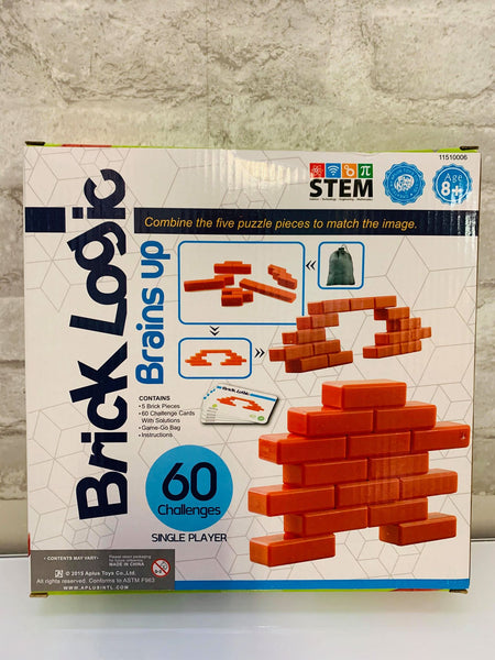 Single Player Game With 60 Challenges, Brick Logic! Slight Damage to package, contents are perfect!
