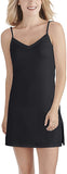 New Brilliance by Vanity Fair Womens Spinslip, Black, Sz S!