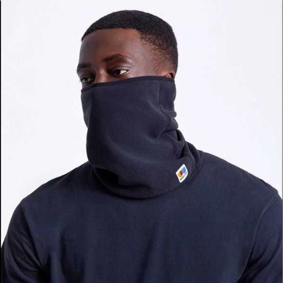 New with tags! Brixton Arctic Fleece Neck Face Mask Gaiter in Black! Unisex!