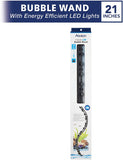 New in box! AQUEON Flex LED Aquarium Bubble Wand, 21-Inch, Blue, Retails $51+