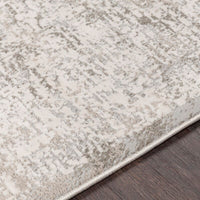 Burdine Power Loom Light GrEy Rug, 2 FT X 3 FT! Retails $91+