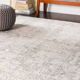 Burdine Power Loom Light GrEy Rug, 2 FT X 3 FT! Retails $91+