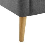 New in box! Wayfair Item! Bulter 29'' Wide Armchair by George Oliver! Grey! Great Quality! Retails $375 w/tax!