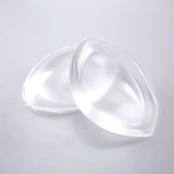 New (Clear) - Silicone Breast Inserts - Waterproof Enhancer Clear Gel Push Up Bra Inserts for Swimsuits & Bikini