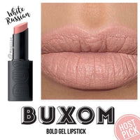 Buxom Big and Sexy Bold Gel Lipstick, White Russian (Pale Pink Nude), 0.09 Ounce! Retail $30+