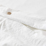 New in package! Wayfair Amazing BYourbed Ultra Soft Natural Loft Oversized Duvet Cover & Shams - Pure White - King! Retails $200+