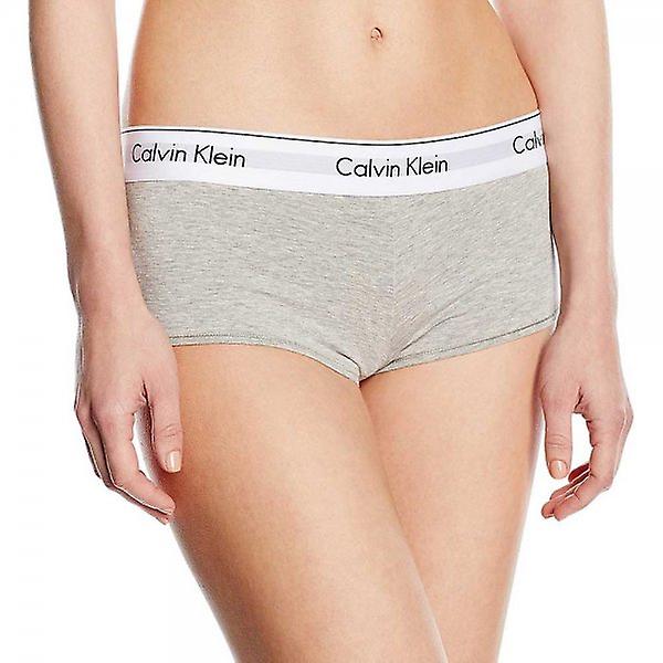 New with tags! Calvin Klein Modern Cotton Boyshort, Grey, Sz M! Retails $25+