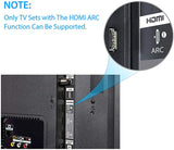 NEW CAMWAY 4K HDMI Audio Extractor HDMI to HDMI Optical TOSLINK SPDIF and 3.5mm Analog Stereo Audio Converter HDMI Audio Splitter Adapter Support 3D for Apple TV Blu-ray Player