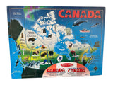Canada Map - 12pc Chunky Wood Puzzle By Melissa & Doug