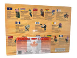 Canada Map - 12pc Chunky Wood Puzzle By Melissa & Doug