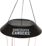 New in box! Vancouver Canucks LED Solar Light Up Wind Chime