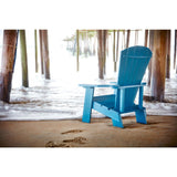 Capterra Casual Pacific Blue Recycled Plastic Adirondack Chair in Pacific Blue, Winner Can Purchase 2nd one at winning bid! Retails $299+ Each!