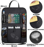 New Carisma Car Backseat Organizer with Touch Screen Tablet Holder +Storage Pockets