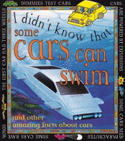 Brand new I Didn't Know That Some Cars Can Swim Hardcover, 32 Pages!