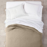 New Cashmere Blend Quilt - Casaluna in Dark Sand! Quilt only! KING! Retails $169+