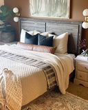New Cashmere Blend Quilt - Casaluna in Dark Sand! Quilt only! KING! Retails $169+