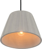 New Set of 5 MCM Cement Pendant Lamp Light Fixtures (Elton) Retails $179 Each! INCLUDES 5 FIXTURES! RETAIL $895