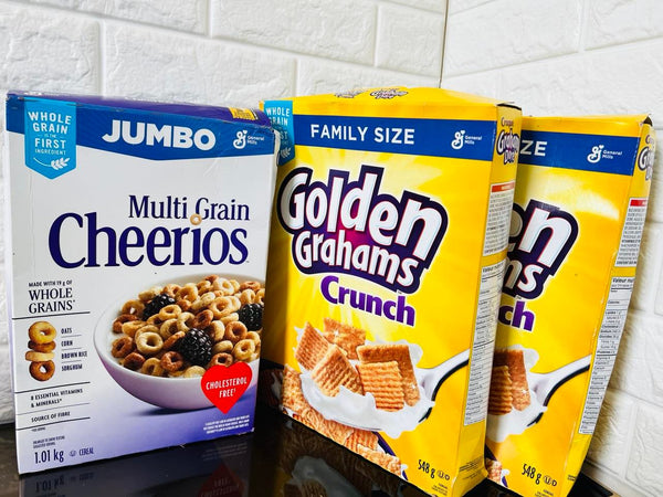 New sealed Cereal Lot! Jumbo & Family Sized! BB: 6/22, 4/23