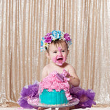 New Sequin Backdrop 4ft x 8ft Silver Fabric Backdrop, Great for Many Uses! Also Great as Tapestry on Wall!