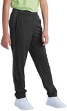 New C9 Champion Kids Boys' Open Leg Knit Pants, Ebony/Grey, Sz M (10-12)