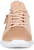 New in box! Chelsee Marygold Blush Pink Women's Lightweight Sport Fashion Sneakers - Breathable Runners! Sz 7! Eco Product! Each pair of shoes uses approximately 8 recycled bottles.