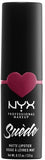 New NYX Professional Makeup Suede Matte Lipstick, Cherry Skies