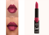 New NYX Professional Makeup Suede Matte Lipstick, Cherry Skies