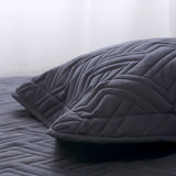 Brand new Neva Reversible Quilt Set in Black! Fits Full/Queen! Retails $130 W/Tax!