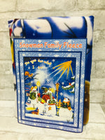 Brand new Snowman Family Fleece Throw Blanket! 50" x 60"