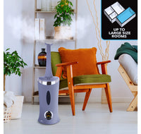 New in box! Air Innovations Clean Mist Digital Top Fill Humidifier with remote in Platinum Grey! Retails $158+