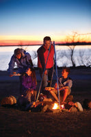 New Coleman Tripod Grill and Lantern Hanger! Sturdy! Galvanized Steel legs!