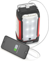 New in box! Coleman Multi-Panel LED Lantern with Two detachable panels, features a USB charging port to keep your mobile device powered