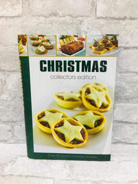 Brand new Christmas Collectors Edition Cookbook with over 80 quick & easy recipes for a variety of items including drinks, cookies, Christmas baking, all the trimmings, Christmas Party & More!