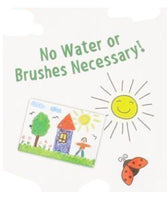 Awesome Colour & Create Paint Sticks (16 Pieces), Mess Free! Requires no brushes or water! They are mess free, non toxic and dry in just 90 seconds. Great for cardboard, paper, wood, & more!