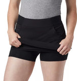 New Columbia Women's Anytime Casual Skort in Black, Sz S! Retails $60+