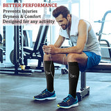 New Unisex CHARMKING Compression Socks for Circulation 6 Pairs 15-20 mmHg is Great for Nurses, Support, Athletics, Cycling, Running, Flight Travel, Pregnancy Boost Performance! Sz S/M, Fits women shoe 5-5-8.5 & Men shoe 5-9!